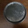 Vintage small circular sweet tin boy and girl design aged Image 3