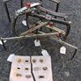 10 X Mid Century Kee-Lok Brass Handbag Frames(NOS) Image 2