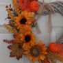 35cm Autumnal Wreath Image 3