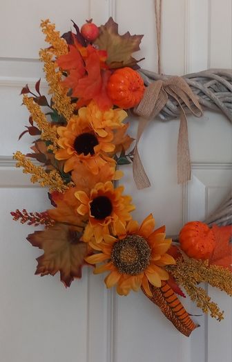 35cm Autumnal Wreath