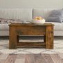 Coffee Table Smoked Oak Image 3