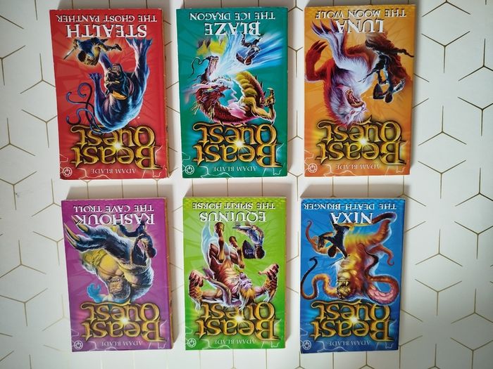 Adam Blade - Beast Quest books: The Amulet of Avantia Books
