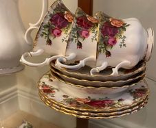 tea set bone china