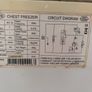 197Ltr belling chest freezer Image 5