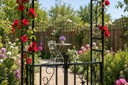 Rose arch Gate Decorative Metal Garden Trellis