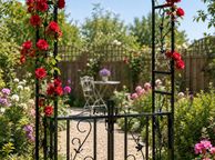 main image for ad Rose arch Gate Decorative Metal Garden Trellis