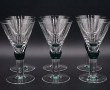 Martini Glasses Set of 6  Atelier Morava Czech