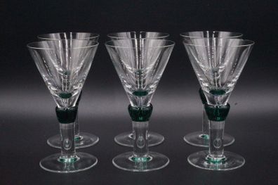 Martini Glasses Set of 6  Atelier Morava Czech