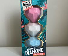Dirty Works "Youre a Diamond" Crystal Fizzers - Bath Bomb Set