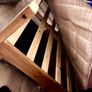 Double Wooden Bed Frame and Mattress Image 5