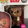 Star Wars - Chewbacca (with Porg) Funko #195 Image 7