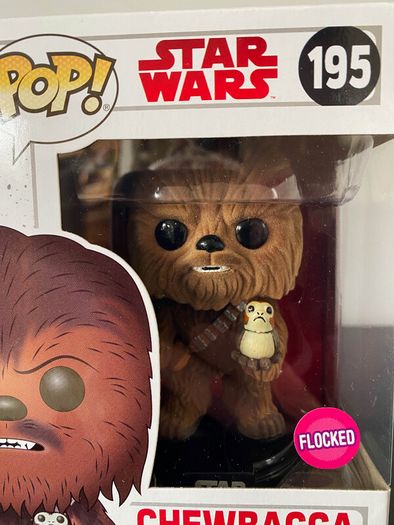 Star Wars - Chewbacca (with Porg) Funko #195