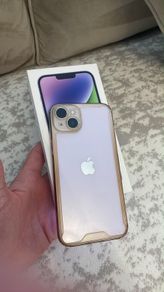 iPhone 14 Plus sim free 128GB purple mint condition with box