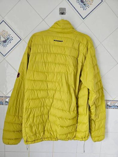 Vintage Mammut Quilted Down Jacket XL Hiking Mountaineering