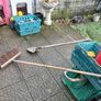 Heavy duty yard brush and shovel Image 4