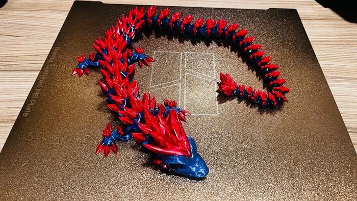 Articulated Crystal Dragon