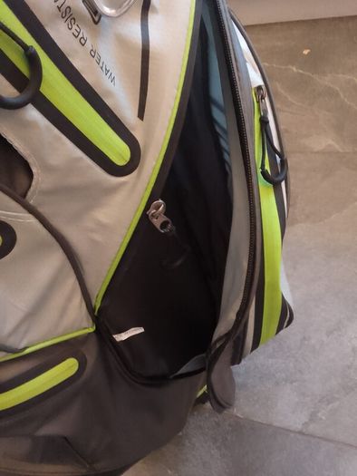 fastfold golf bag broken zip