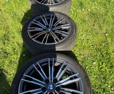 Bmw 18 5x112 Oem Alloy Wheels  Tyres  Staggered Set