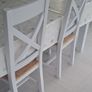 Dining chair - grey and oak Image 4
