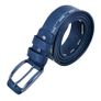 Women Black Leather Belt Genuine Leather Belt with Stitch Detail, Casual & Office Wear Belt for Jeans Image 4