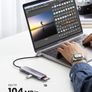 USB C Hub 4k HDMI Adapter 6-IN-1 Type C Hub with HDMI USB 3.0 Data Transfer, SD/TF Card Reader USB C Adapter Compatible with Macbook Pro Air Surface Pro Book 3, iPad Pro, XPS Image 6