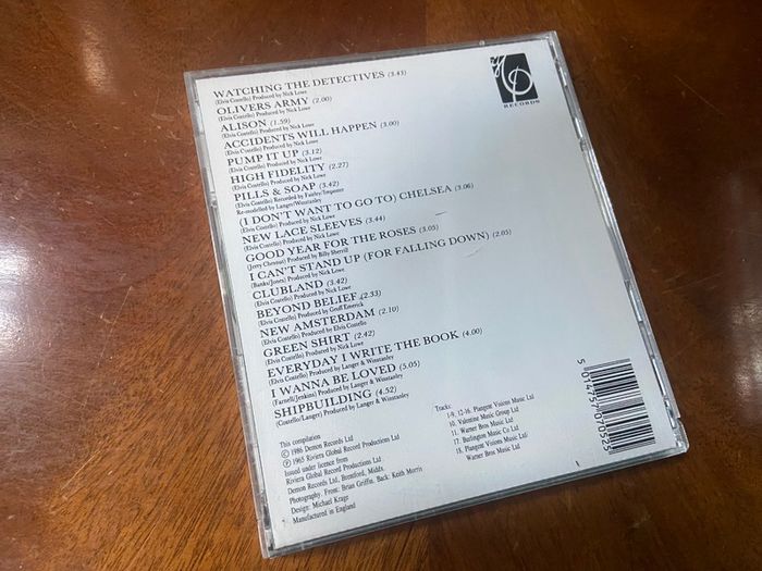 The Best of Elvis Costello CD The Man