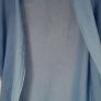 PURO LINO Made in Italy blue drape with lace trim - FreeSize (Fit 10-14UK) Image 6