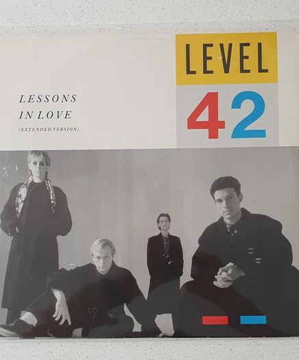 Level 42 Lessons In Love 12" EP Vinyl