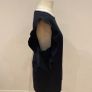 Cos navy fancy sleeve top size 10 Image 3