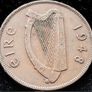 [#60] - Ireland 1948 | ERROR Chickless | Irish 1d | Irish Penny | KM.11 Image 2