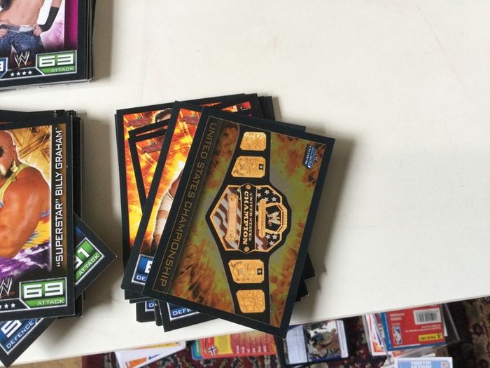 WWE wrestling cards