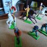Britains Deetail Cowboys and Indians,vintage Image 2