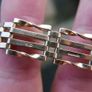 Vintage Gold 375 Bangle Bracelet Heart Locket 9 Ct Gold 15,0g Image 8