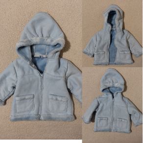 Warm Fleeced Lined Hooded Jacket