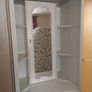 Vanity with 4 Drawers, Mirror, Hidden Compartment & Light Image 2