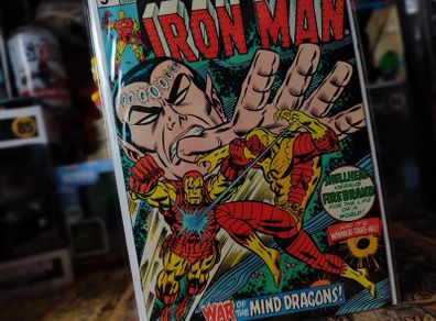 Iron Man ! Issue #81 ! Baron Rockler & Firebrand Appearance ! Bronze Age Comic from 1975 ! by Marvel !