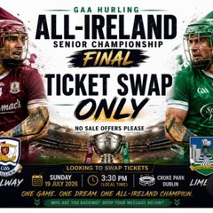 All-ireland Senior Hurling Championship Final Galway V Limerick Ticket Swap