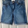 New Encuentro Mid Blue Denim Stretch Shorts - Size 10/12 / EU38 Image 3