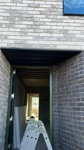 Standing seam roof, sale and delivery of roofing materials and gutter systems