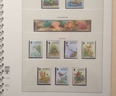 Alderney 1983-2001 Mint Never Hinged Stamp Collection in Lindner Album