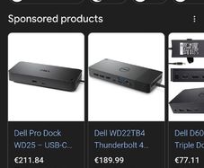 dell docking station new, boxed