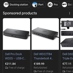 dell docking station new, boxed
