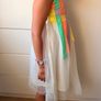 Carnival Kids Pastel Rainbow Dress | Girls Party Birthday Dress Image 2