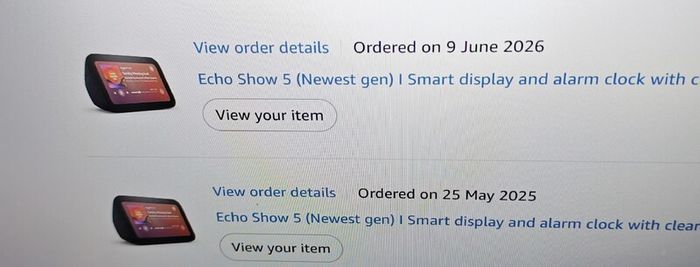 Amazon Echo show 5 newest gen with stand