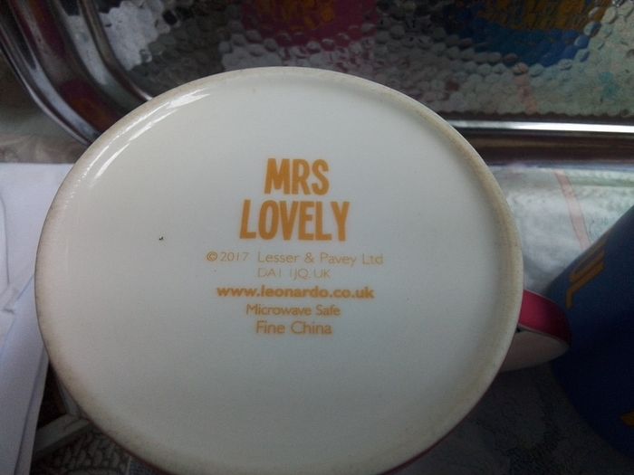 Two Novelty Mugs