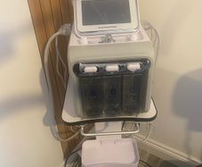 Hydrodermabrasion Machine & stand  facials