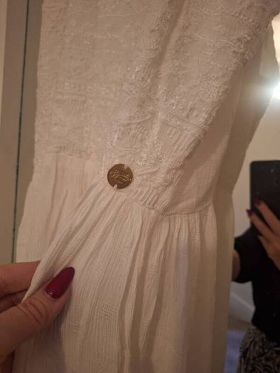 Fabulous white Superdry jumpsuit