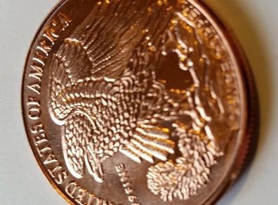 5 euro each full tub 100 euro   Full tube of 20 x 1 oz copper , 999 Copper Rounds Walking Liberty Eagle