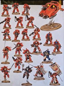 Armageddon Space Marine half Warhammer 40