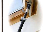 Telescopic Window Pole Rod Opener Designed to be Compatible with VELUX Skylight Roof Windows AND Blinds 2.1 Metre BLACK
